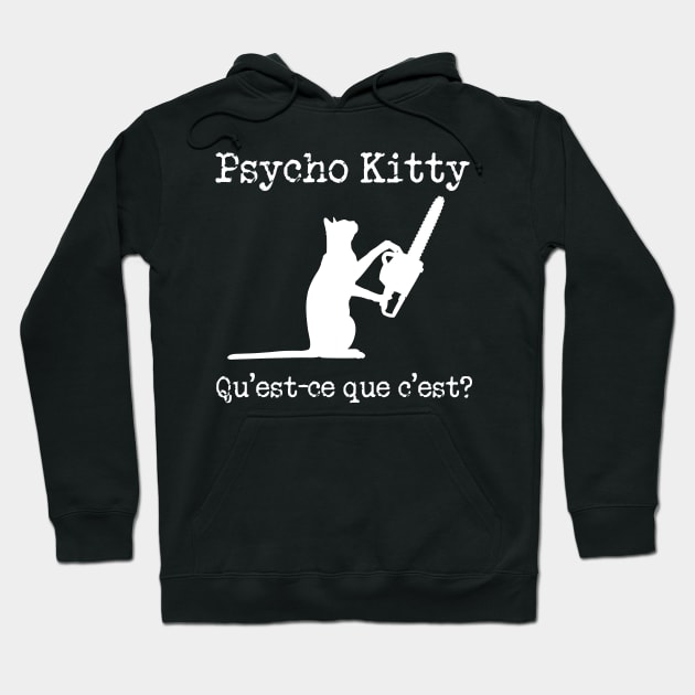 Psycho Kitty Hoodie by Daz Art & Designs